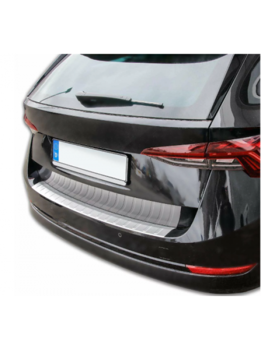Nerezová ochranná lišta na nárazník Škoda Octavia 4 - matná